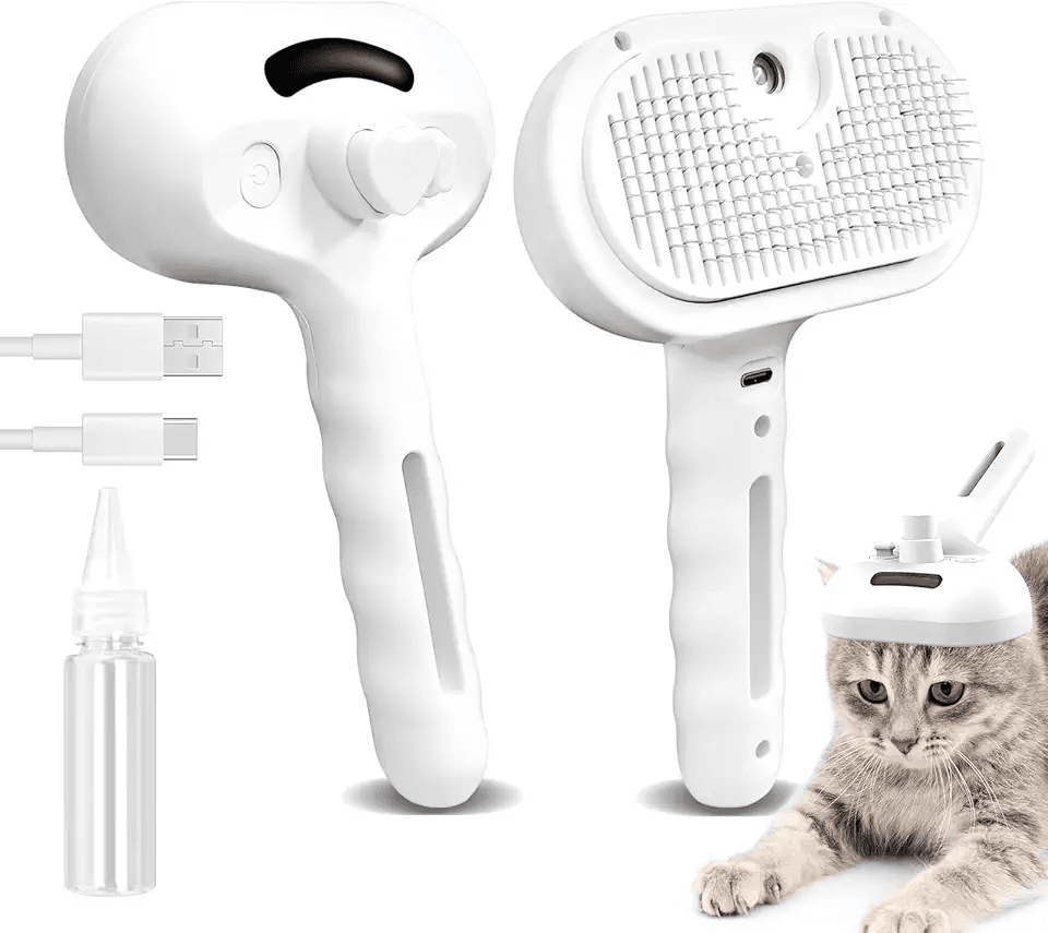 Pet Spray Hair Removal Comb: Hero Images