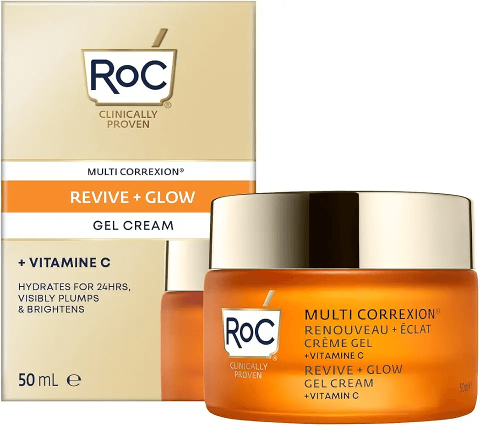 RoC Multi Correxion Revive + Glow Gel Cream: Hero Images