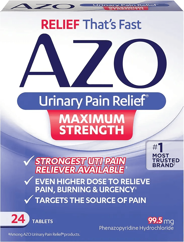 AZO Urinary Pain Relief Maximum Strength: Hero Images