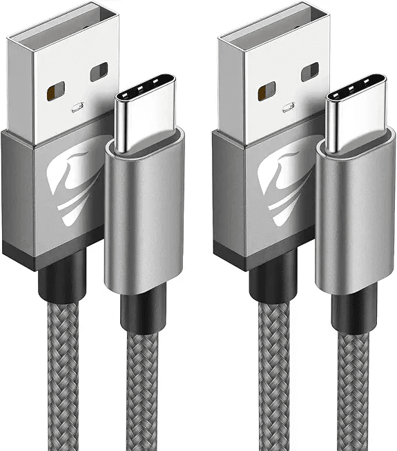 Yosou USB C Charger Cable 2M 2Pack USB A to USB C Type C Charger Fast Charging 3A Lead…: Hero Images
