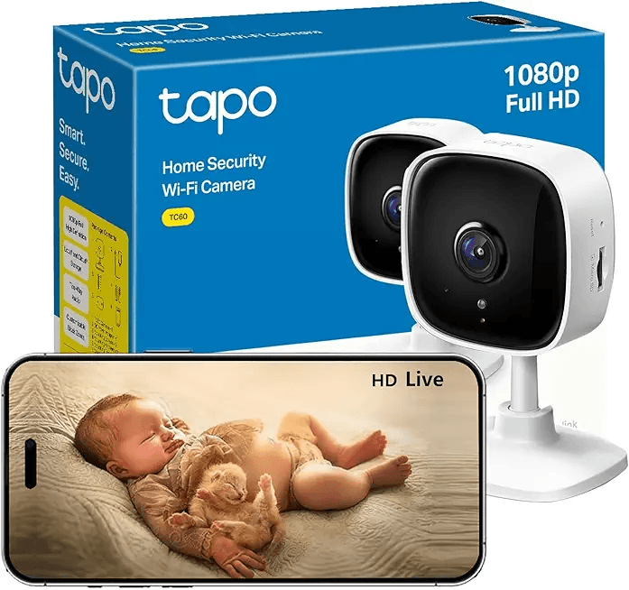Tapo TC60 Indoor Camera House Security Camera: Hero Images