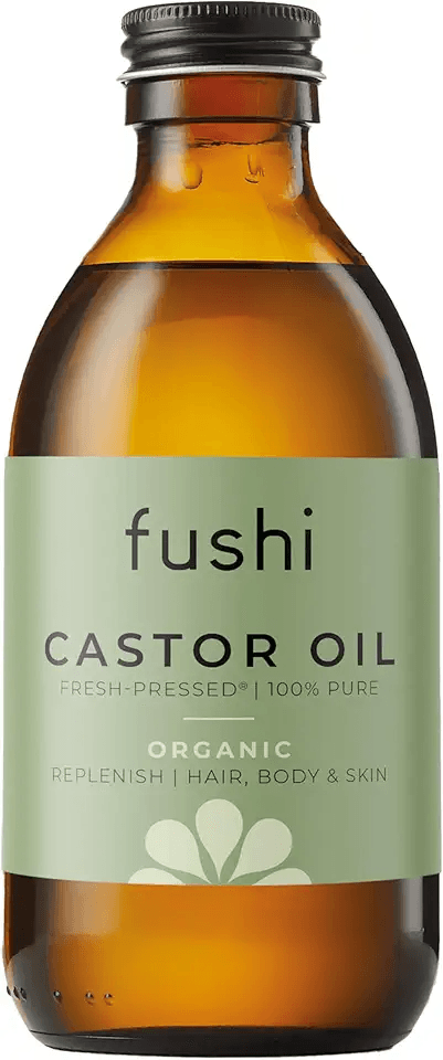 Fushi Organic Castor Oil 250ml Glass Bottle 100% Pure Cold & Fresh-Pressed For Dry Skin…: Hero Images