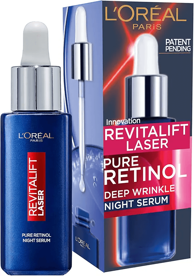 L'Oreal Paris Pure Retinol Serum: Hero Images