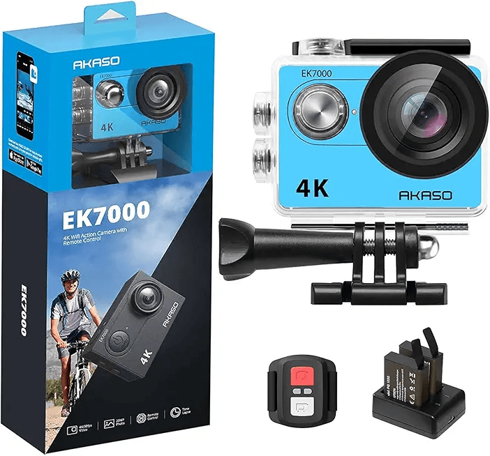 AKASO EK7000 4K30FPS Action Camera: Hero Images