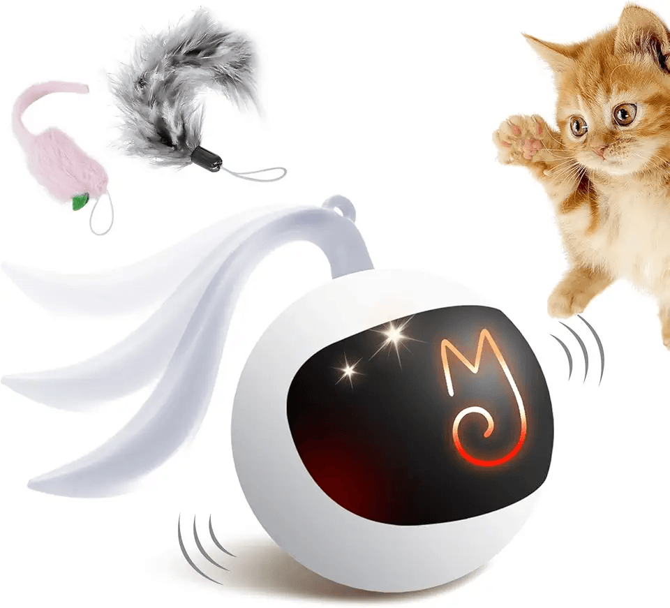 Migipaws Interactive Cat Ball Toy Set: Hero Images