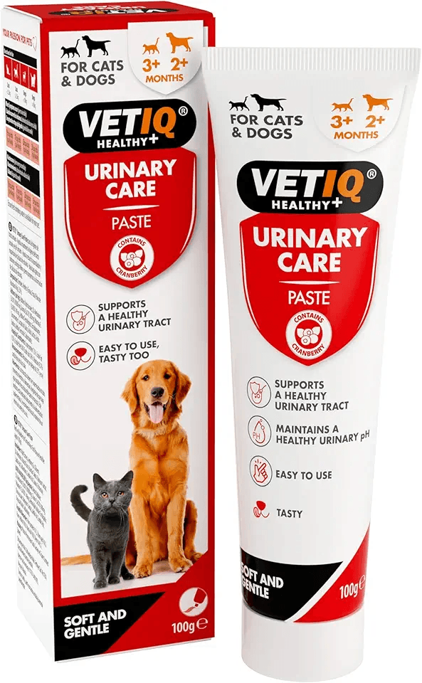 VETIQ Urinary Care Paste Supplement Contains Cranberry For Dogs & Cats: Hero Images