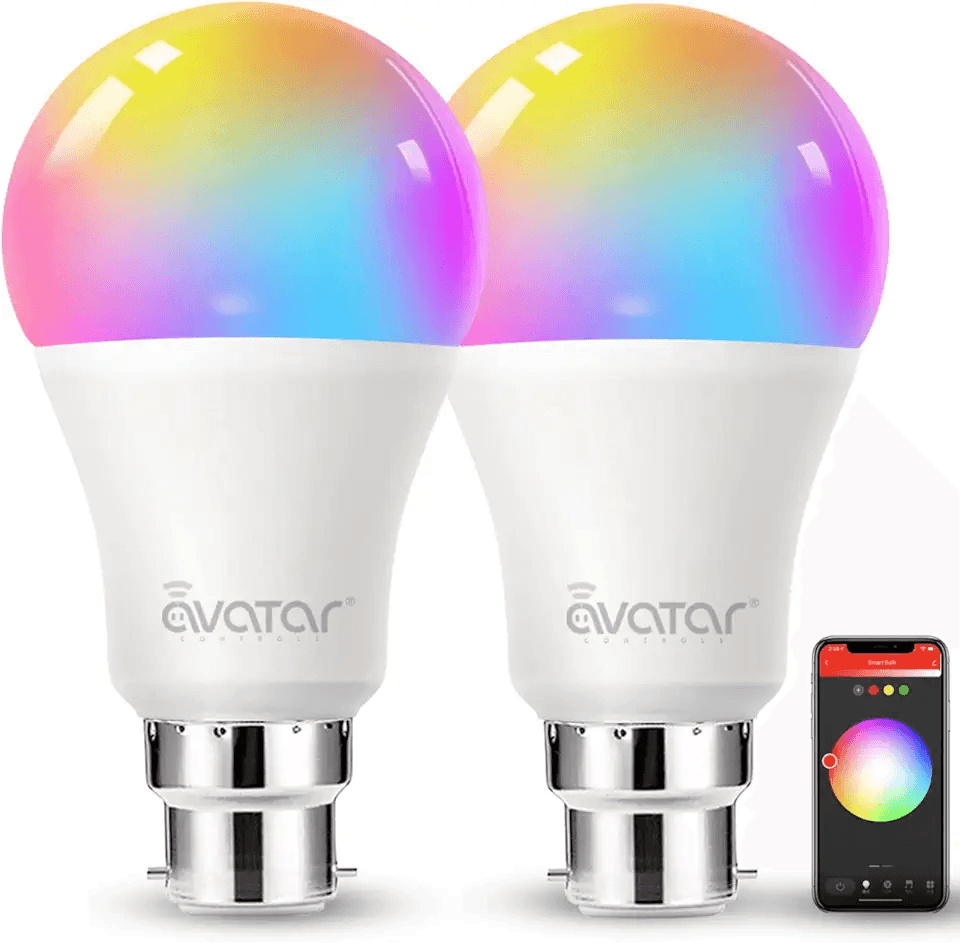Avatar Controls Smart Bulb Alexa Light Bulbs B22 Bayonet: Hero Images
