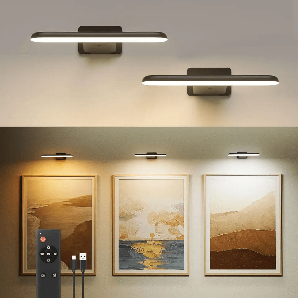 FULEN 2 Pack Picture Lights for Wall: Hero Images