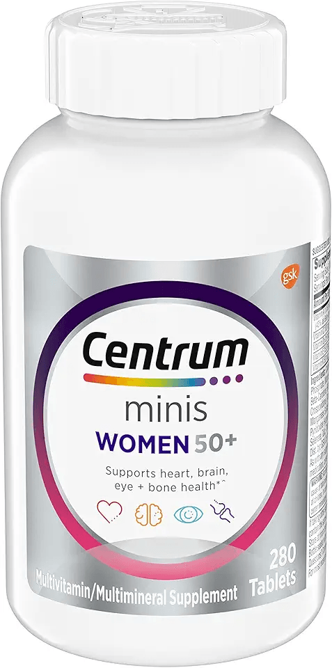 Centrum Minis Silver Women's Multivitamin for Women 50 Plus: Hero Images