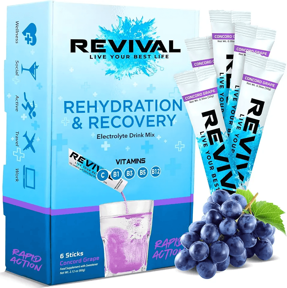 Hero Images for Revival Rapid Rehydration