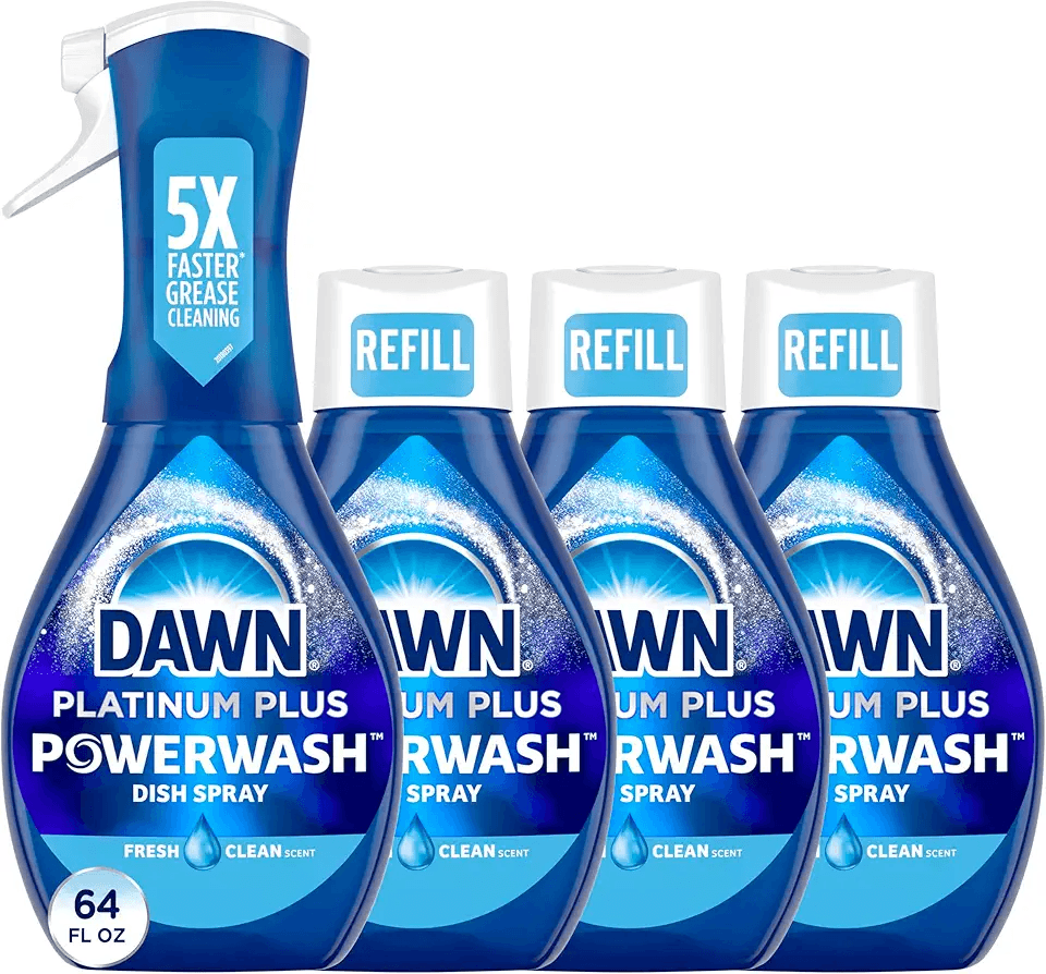 Dawn Platinum Powerwash Dish Spray: Hero Images