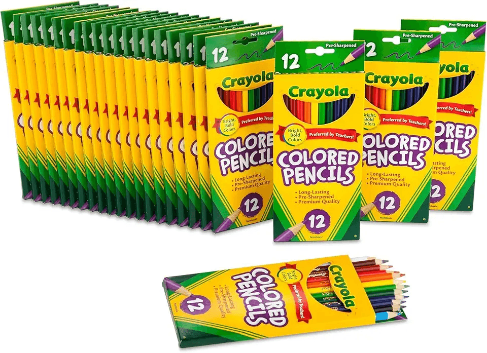Crayola Bulk Colored Pencils for Kids (24pk): Hero Images