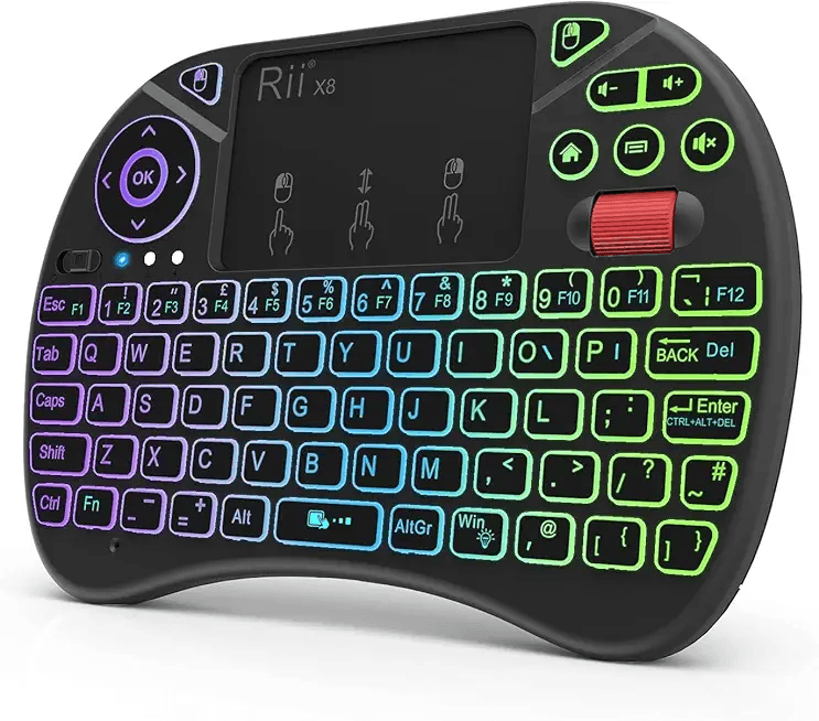 Mini Wireless Multi-media Keyboard Touch Pad Mouse Combo With Scroll Button/Handheld…: Hero Images