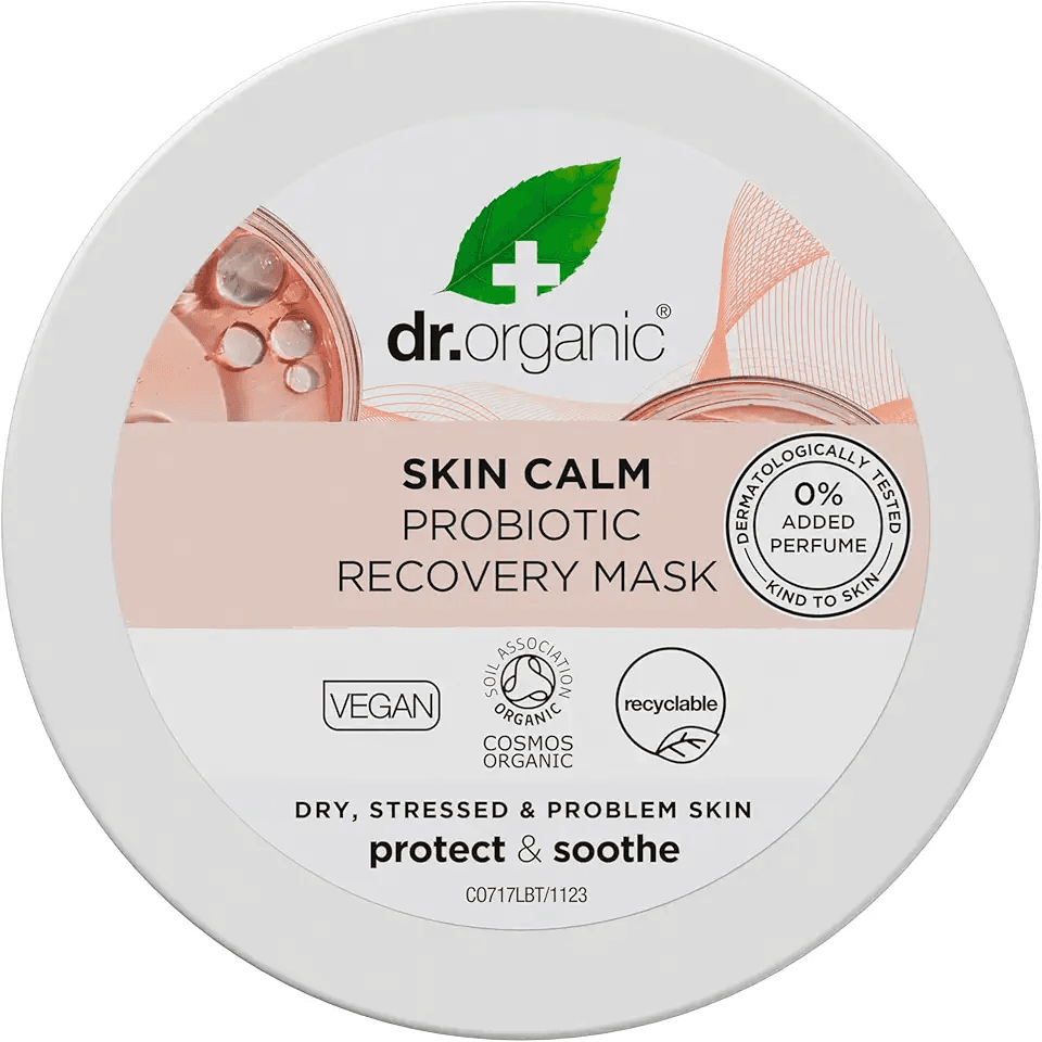 Dr Organic Skin Calm Probiotic Recovery Mask: Hero Images