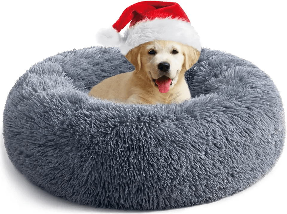 YOJOGEE Calming Donut Dog Bed for Medium Small Dogs Cats: Hero Images