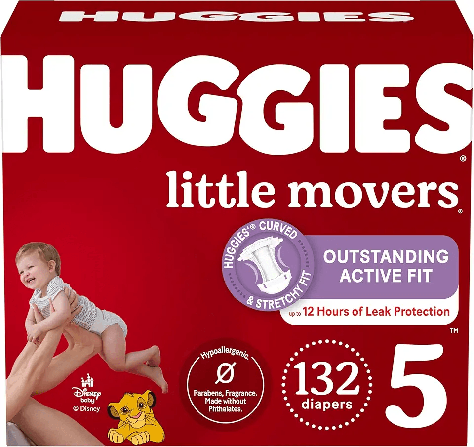 Huggies Size 5 Diapers: Hero Images
