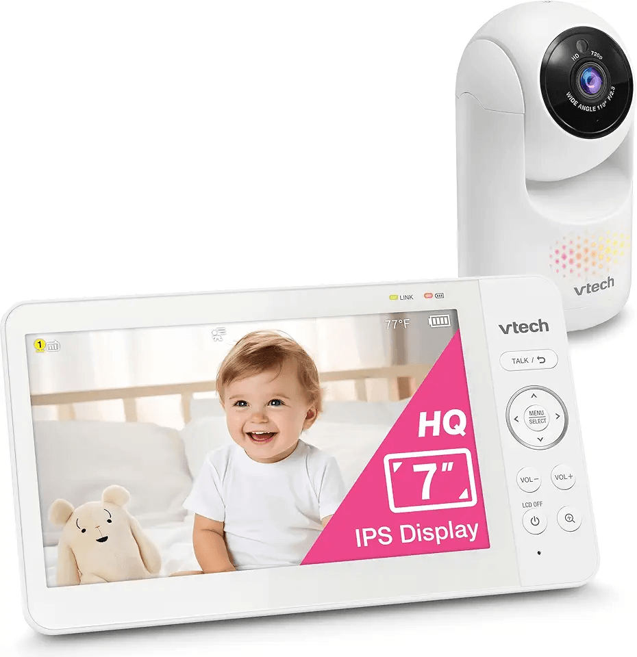 VTech [2025 Upgrade] Baby Monitor with 7" IPS Screen: Hero Images