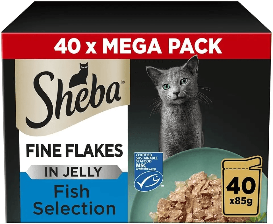 Sheba Fine Flakes in Jelly: Hero Images