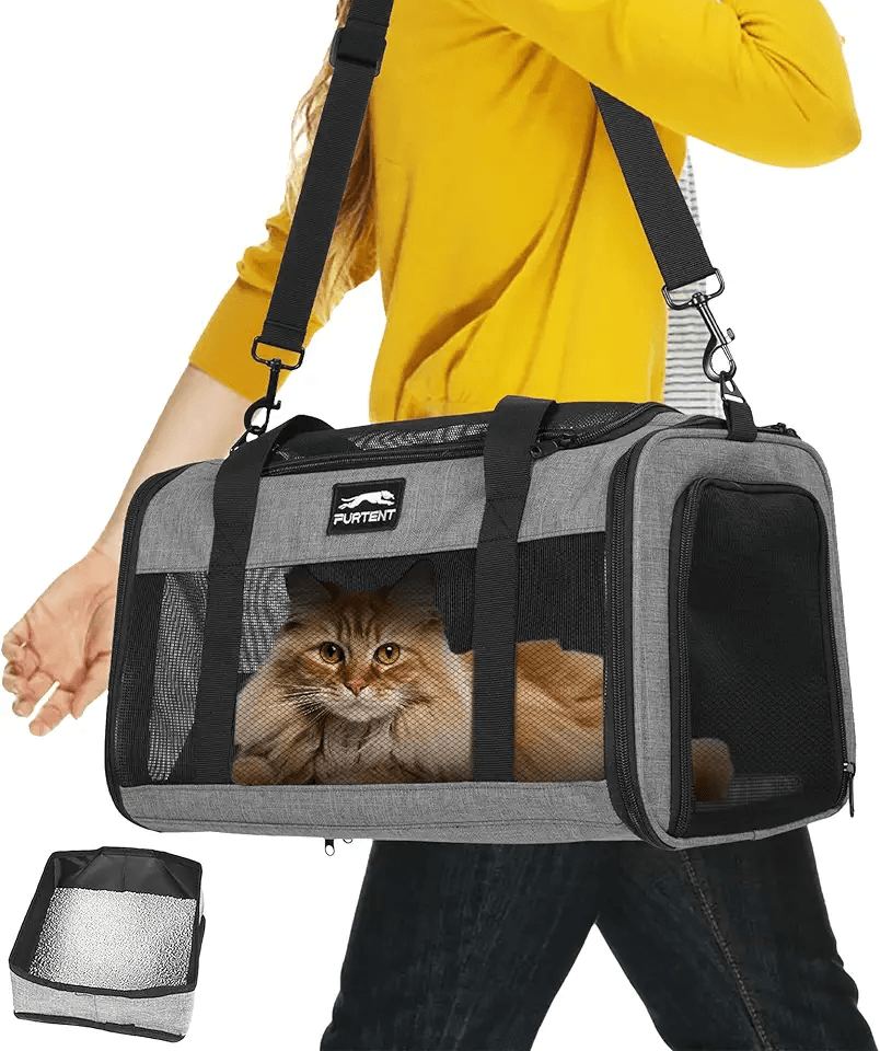 Dog Cat Carrier Soft Pet Carrier for Small Medium Cats: Hero Images