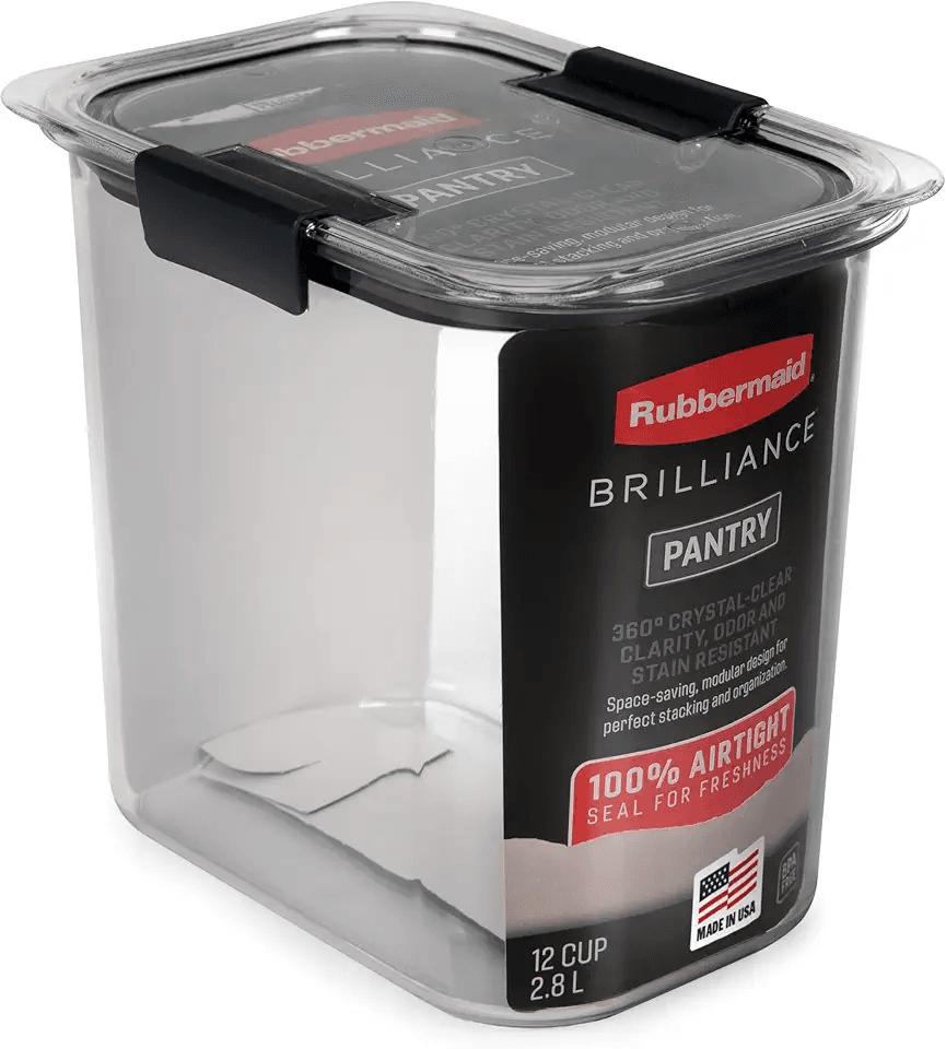 Rubbermaid Brilliance 12-Cup Airtight Food Storage Container: Hero Images
