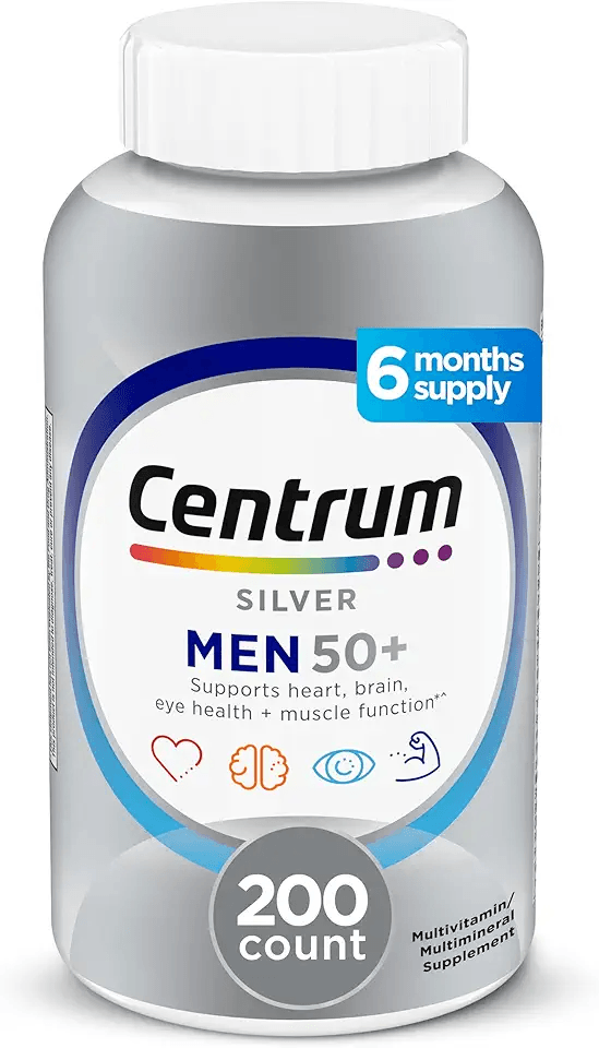 Centrum Silver Men's 50+ Multivitamin with Vitamin D3: Hero Images