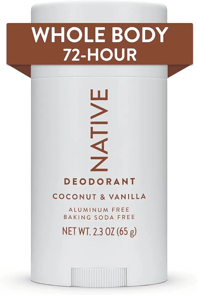 Native Whole Body Deodorant Stick Contains Naturally Derived Ingredients: Hero Images