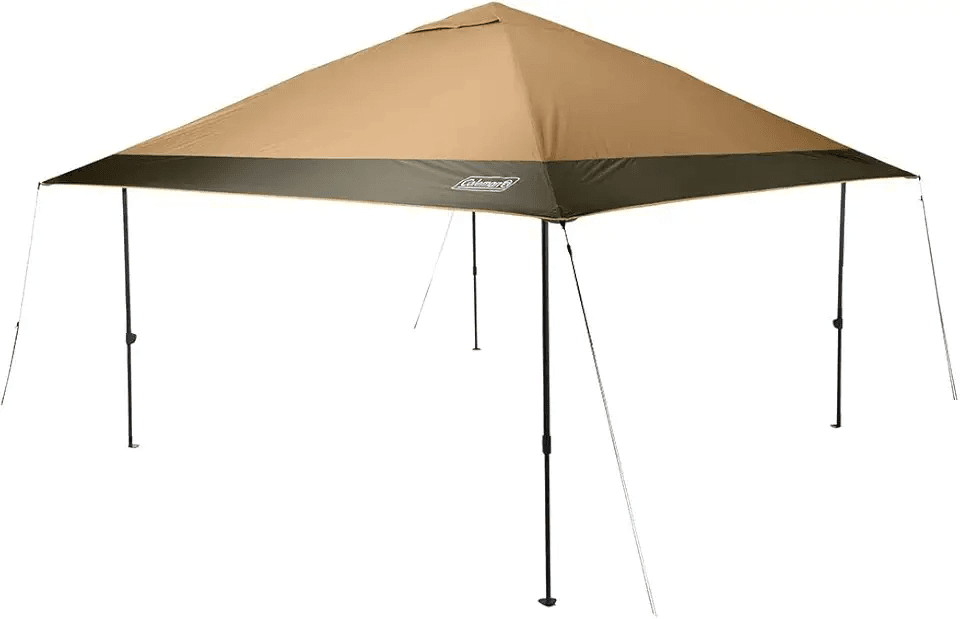 Coleman Oasis Instant Pop-Up Canopy Tent with Side Wall Attachment: Hero Images
