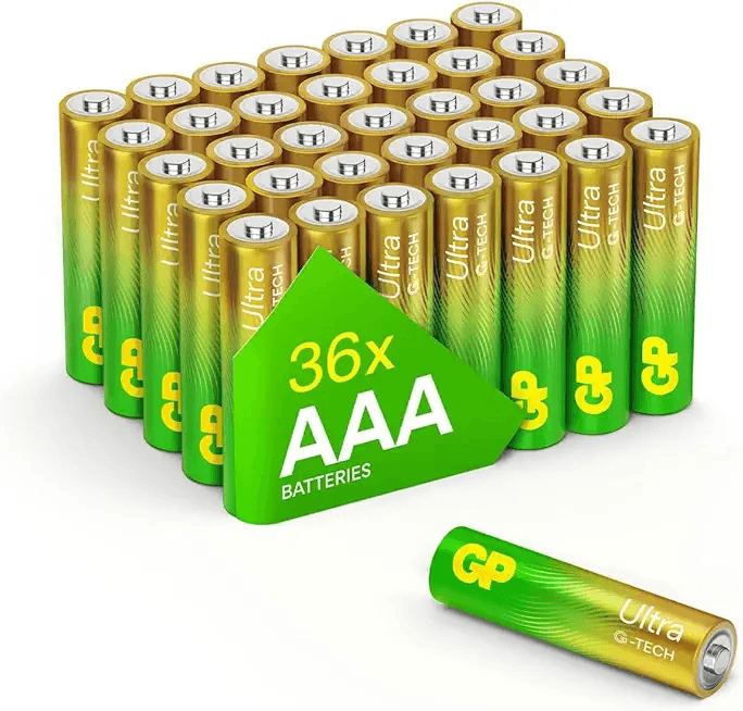 Ultra Alkaline Triple A Batteries: Hero Images