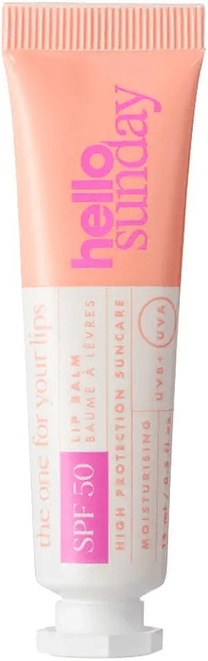 Hello Sunday SPF 50 Lip Balm 15ml: Hero Images