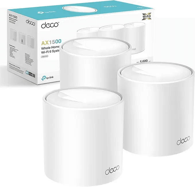 TP-Link Deco X10 (3-Pack) AX1500Mbps Whole Home Mesh WiFi 6 System: Hero Images