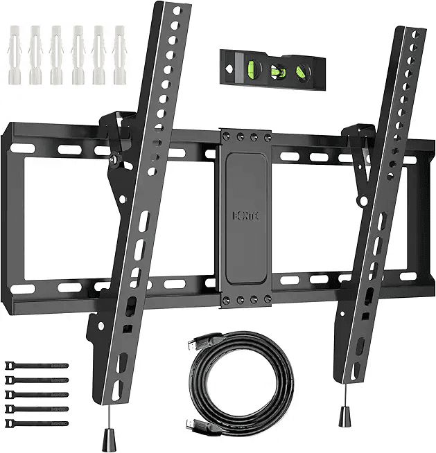 BONTEC TV Wall Bracket for Most 37-82 Inch LED LCD Plasma Flat Curved TVs: Hero Images