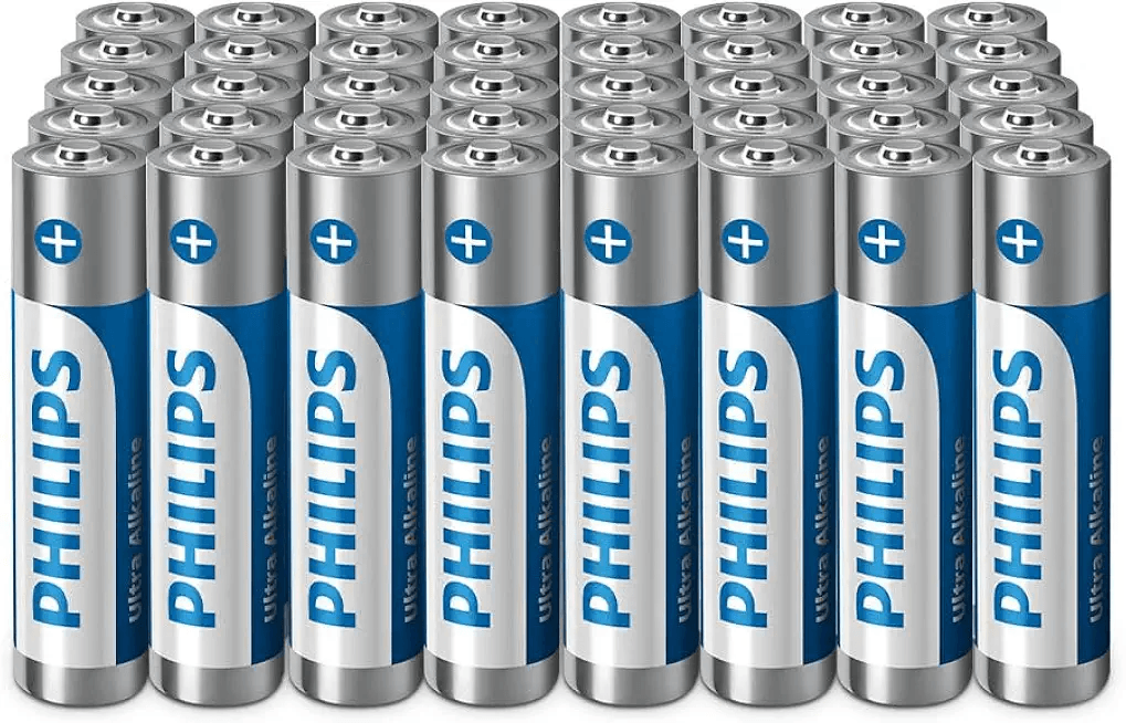 Philips Ultra AAA Alkaline Batteries: Hero Images