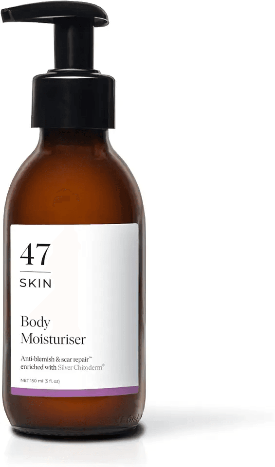47 Skin Anti-blemish & scar repair Body Moisturiser enriched with Silver Chitoderm for…: Hero Images