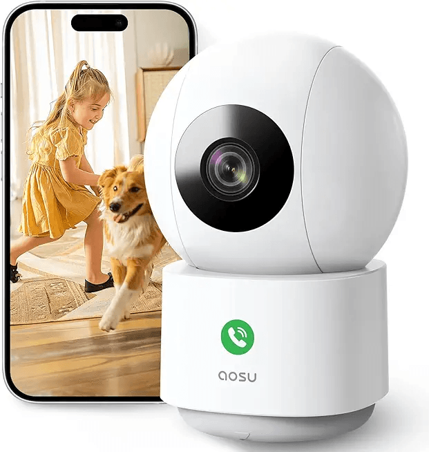 AOSU Indoor Security Camera WiFi: Hero Images