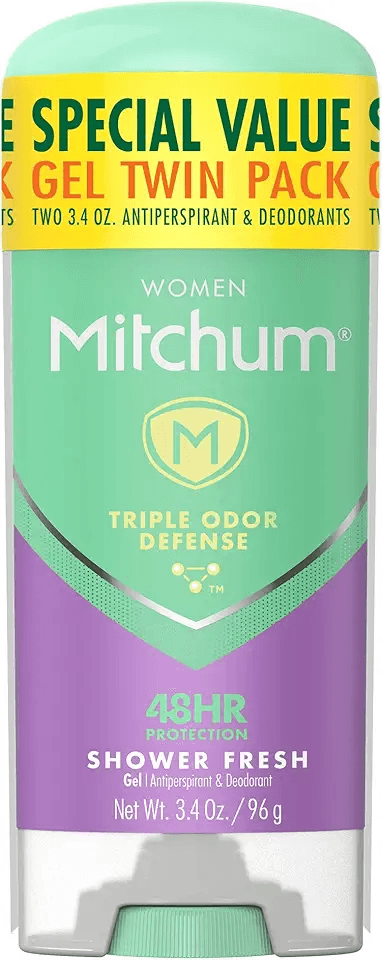Mitchum Women’s Antiperspirant Deodorant Gel Stick: Hero Images