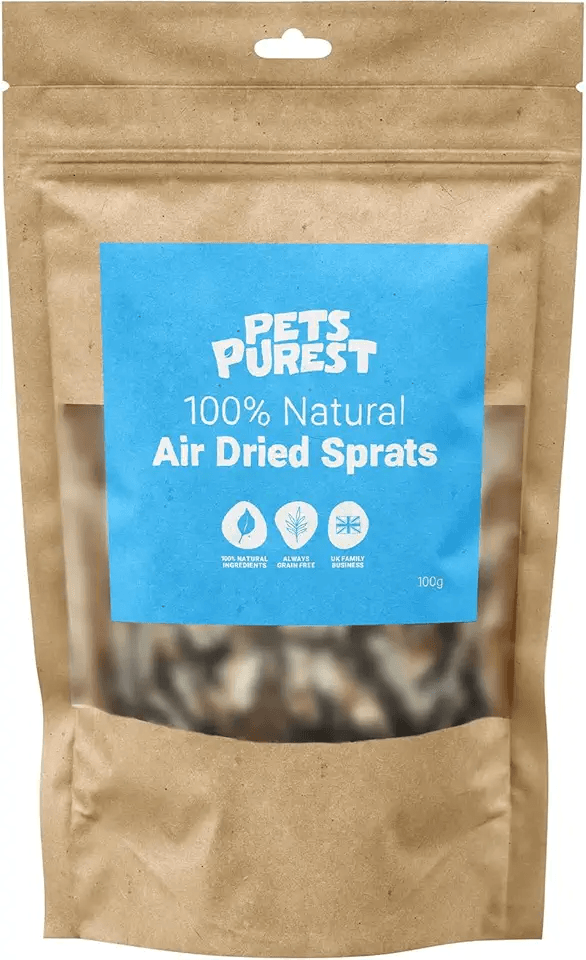 Pets Purest Sprats Dog Treats & Cat Snack: Hero Images