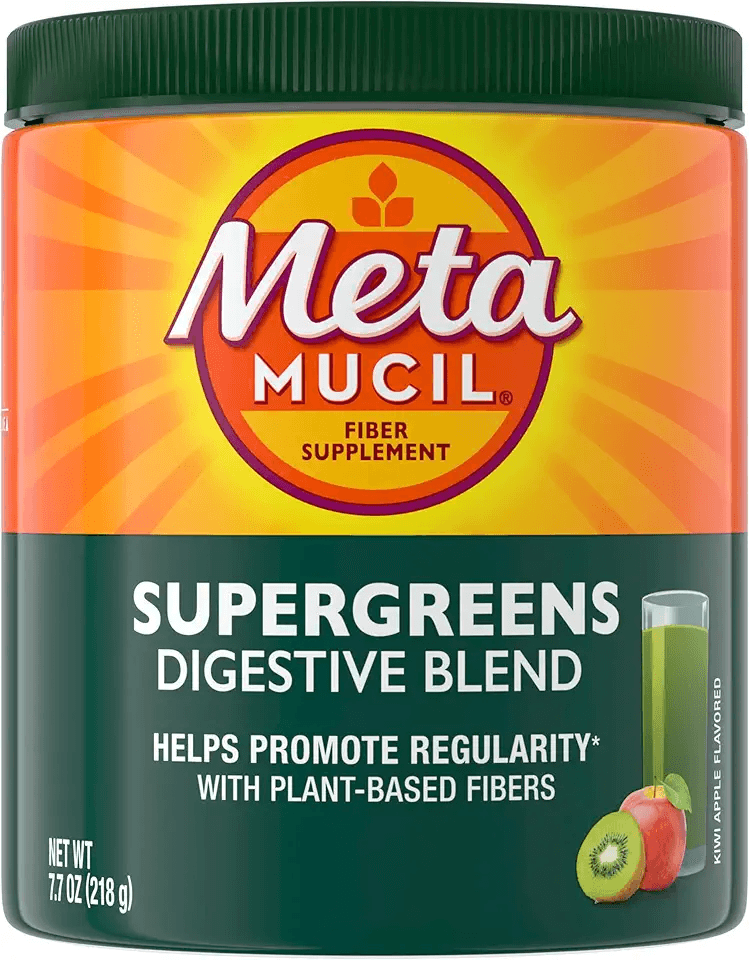 Metamucil Greens SuperFood Powder Fiber Supplement for Digestive Health* and Regularity*: Hero Images