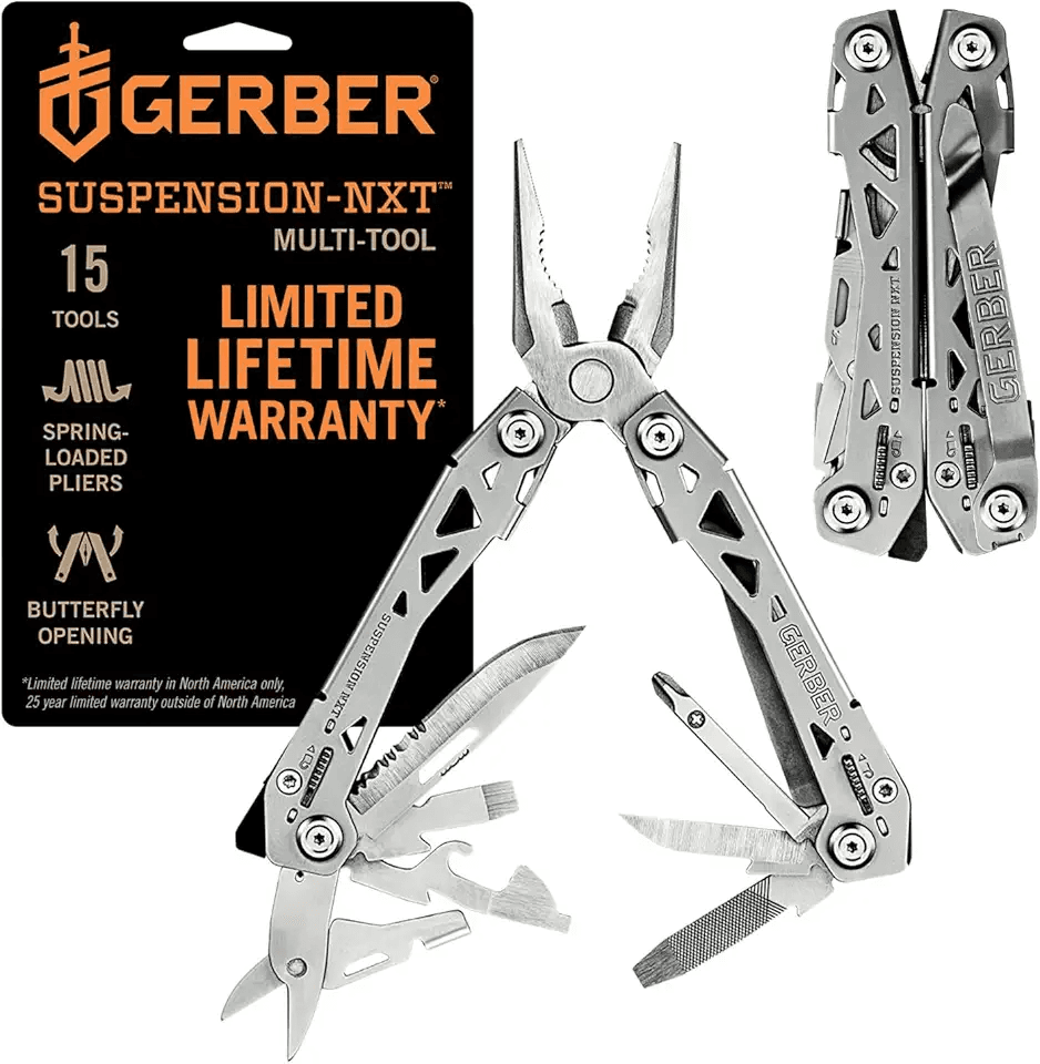 Gerber Gear Suspension-NXT 15-in-1 EDC Multi tool with Pocket Knife: Hero Images
