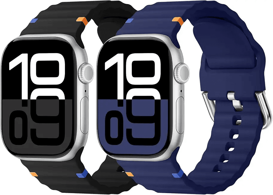 Joehwerr 2Pack Sport Straps Compatible with Apple Watch Ultra 2 Strap 49mm 46mm 45mm…: Hero Images
