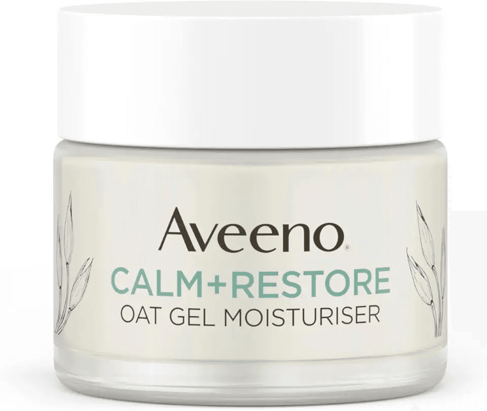 Aveeno Face Calm+Restore Oat Gel Moisturiser (1x 50ml): Hero Images