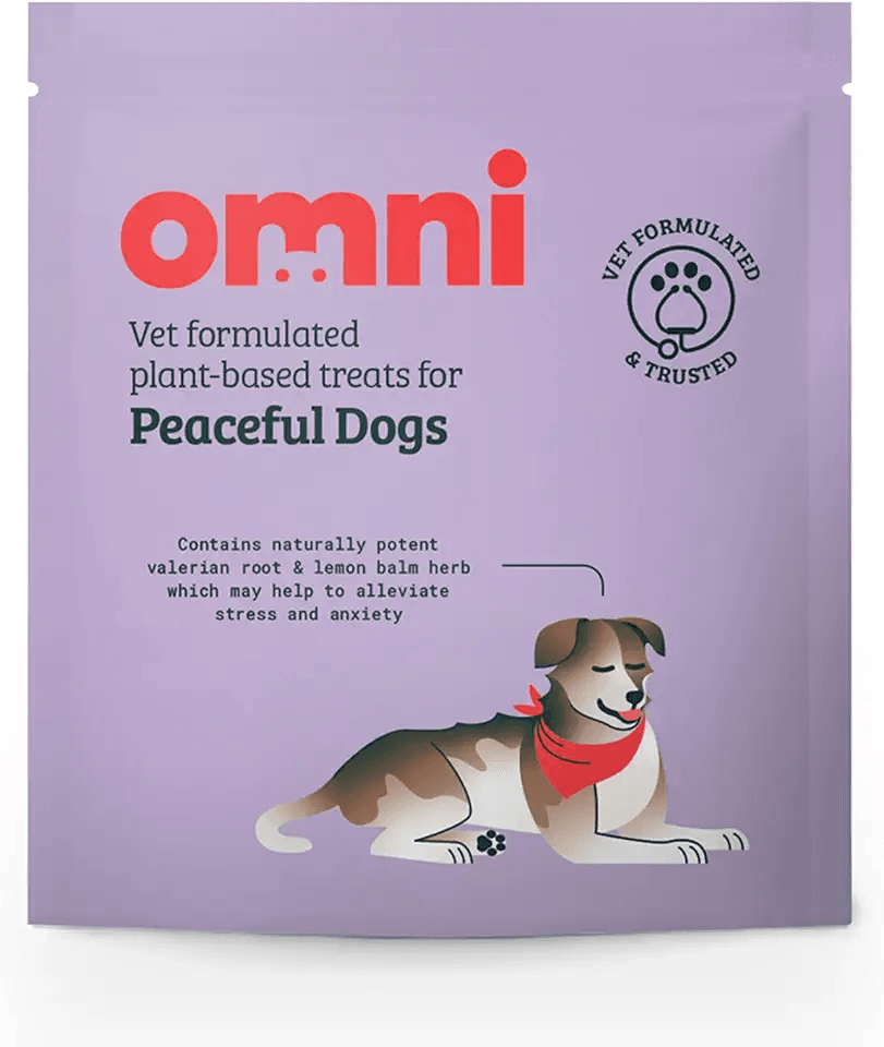 Omni Natural Calming Dog Treats: Hero Images