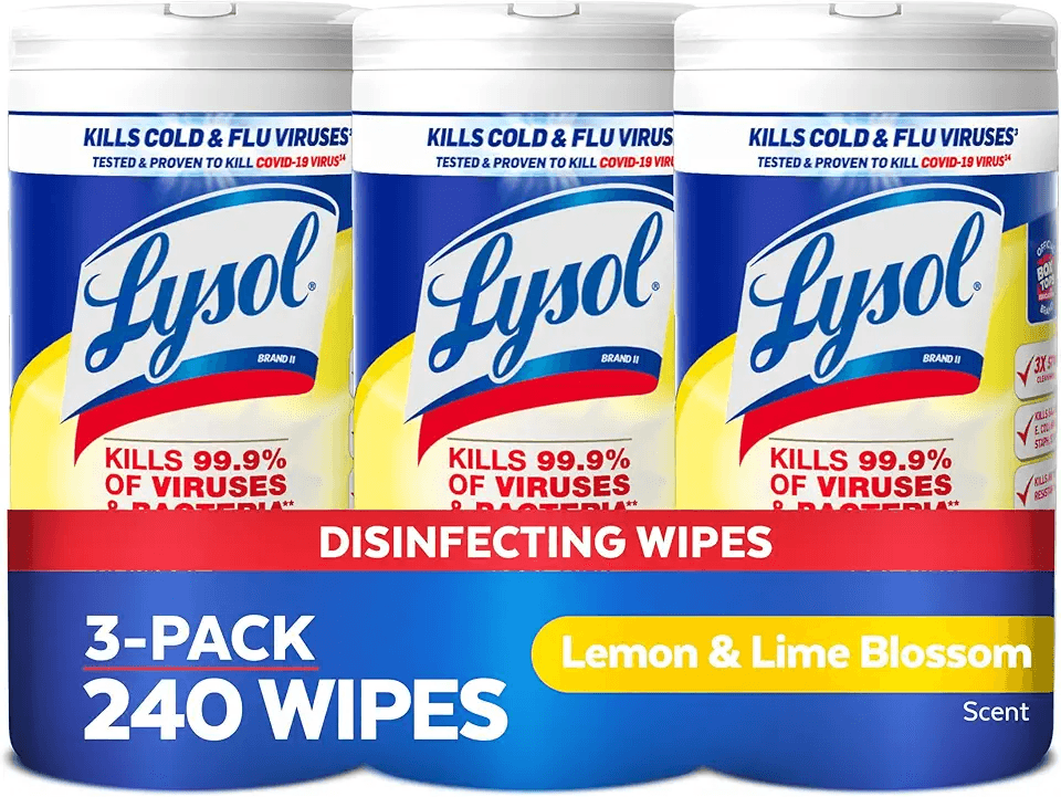 Lysol Disinfectant Wipes: Hero Images