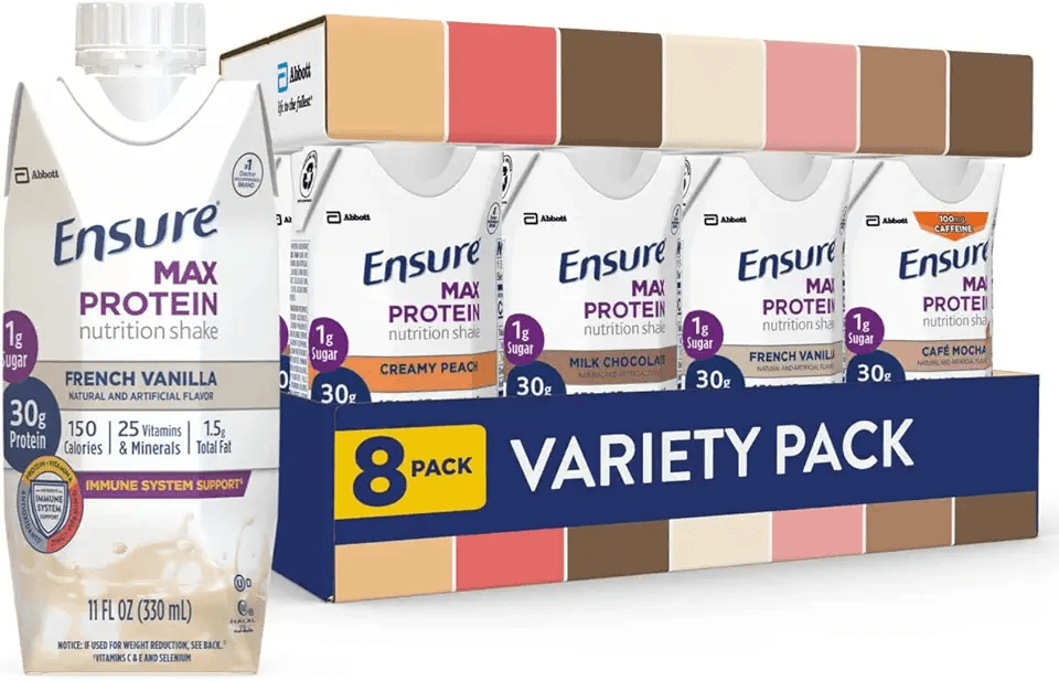 Ensure Max Protein Nutrition Shakes: Hero Images
