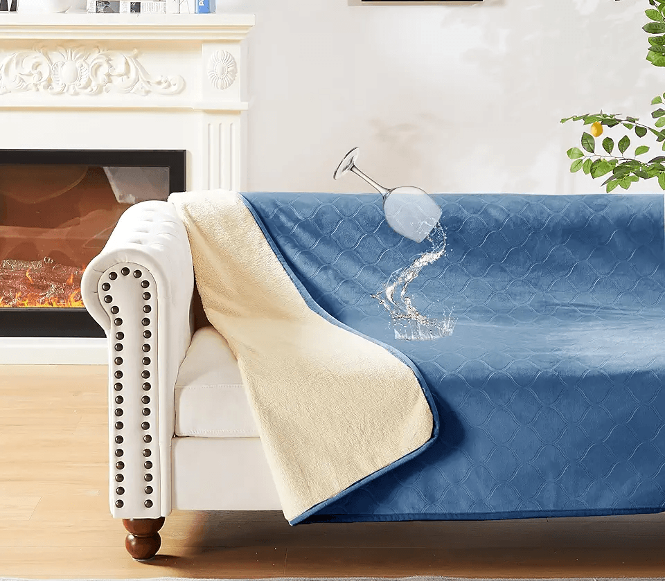 LPMOERA Dog Blanket Waterproof Dog Bed Covers for Couch Protection Soft Pet Blanket for…: Hero Images