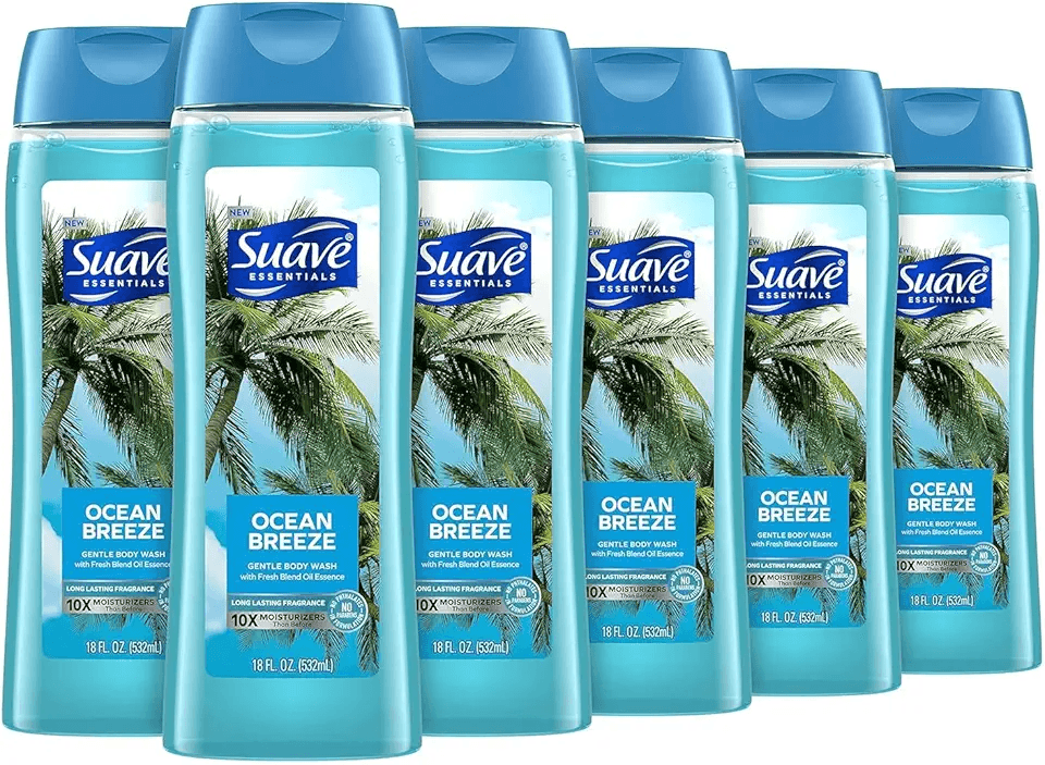 Suave Moisturizing Body Wash: Hero Images