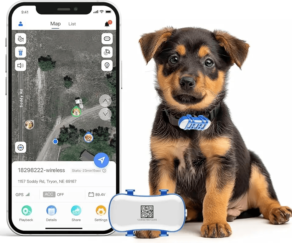 GPS Pet Tracker GPS Dog Tracker 4G Live Satellite Tracking: Hero Images