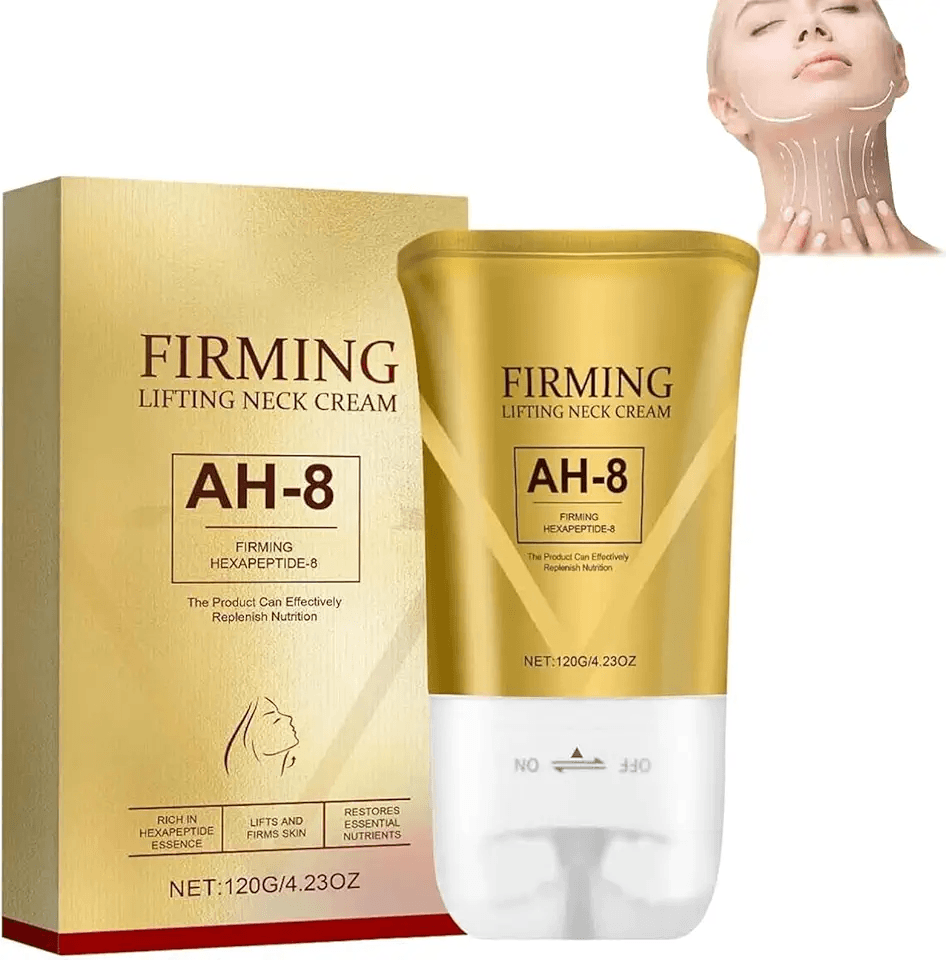 AH-8 Firming Neck Cream: Hero Images