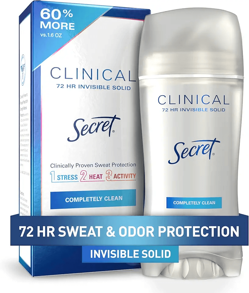 Secret Clinical Strength Antiperspirant Deodorant for Women: Hero Images