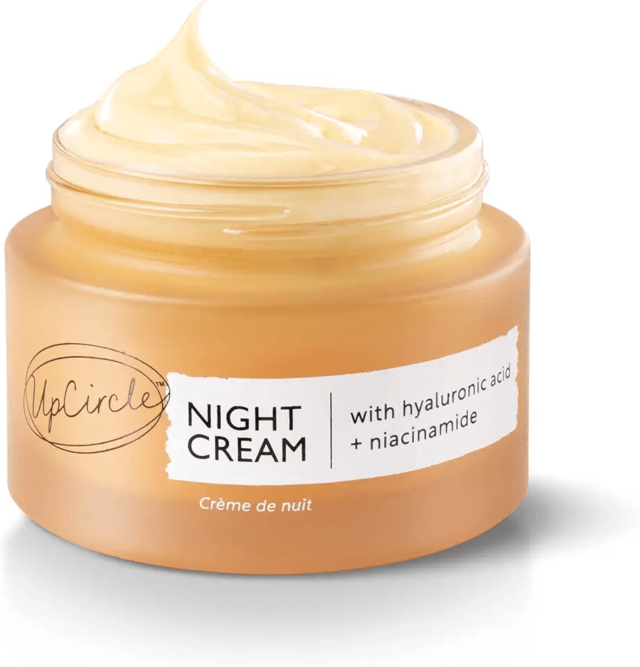 UpCircle Night Cream with Hyaluronic Acid + Niacinamide 55ml: Hero Images