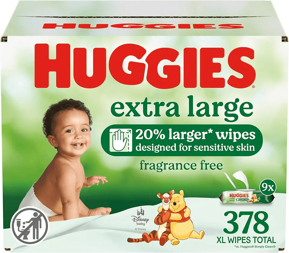 Huggies Extra Large Baby Wipes: Hero Images
